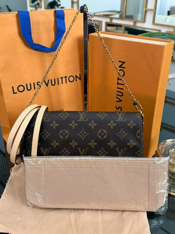 Favorite MM in Monogram with Brandnew Strap, Insert Organizer, Dustbag, Box and Paper bag 🗓️ Year: 2015