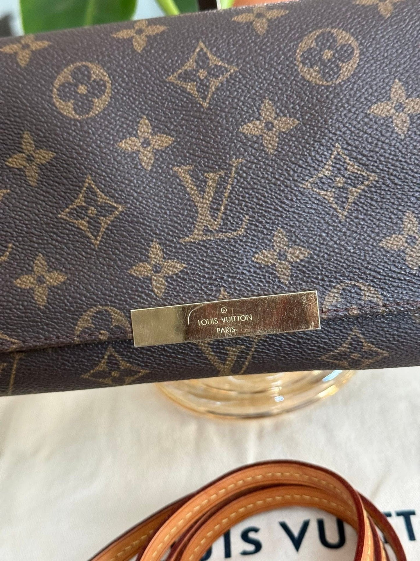 Favorite PM in Monogram with Original Strap, Dustbag, Insert Organizer, Box and Paper bag 🗓️ Year: 2015