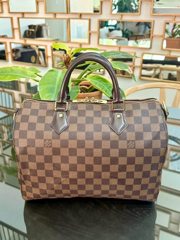 Speedy 30 Bandoulier in DE with 🔐 lock, Key, Original Strap and Dustbag -🗓️ Year: 2018