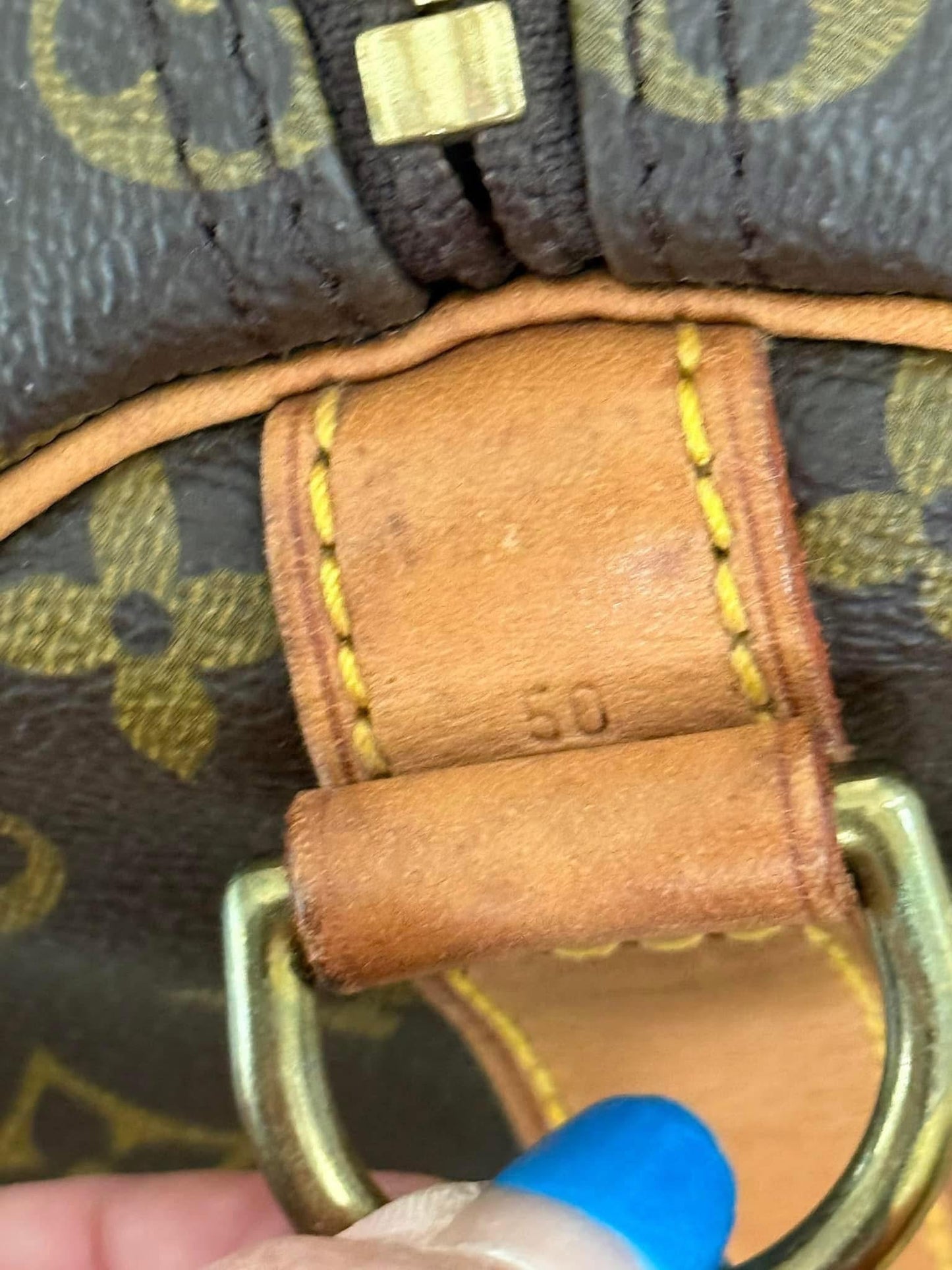 Keepall 50 Bandoulier -Year: 1989