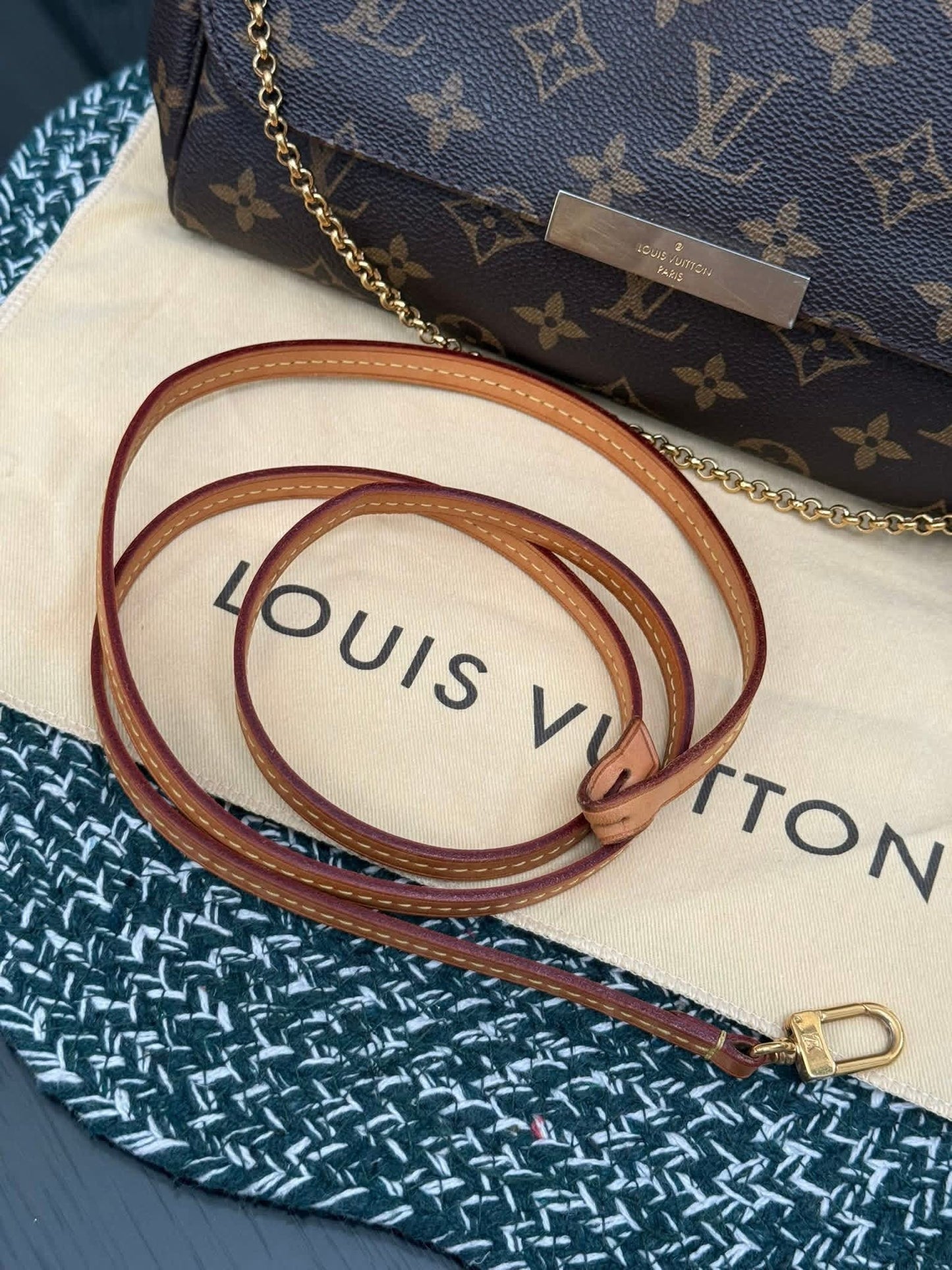 Favorite MM in Monogram with Original Strap, Insert Organizer, Dustbag, Box and Paper bag 🗓️ Year: 2016