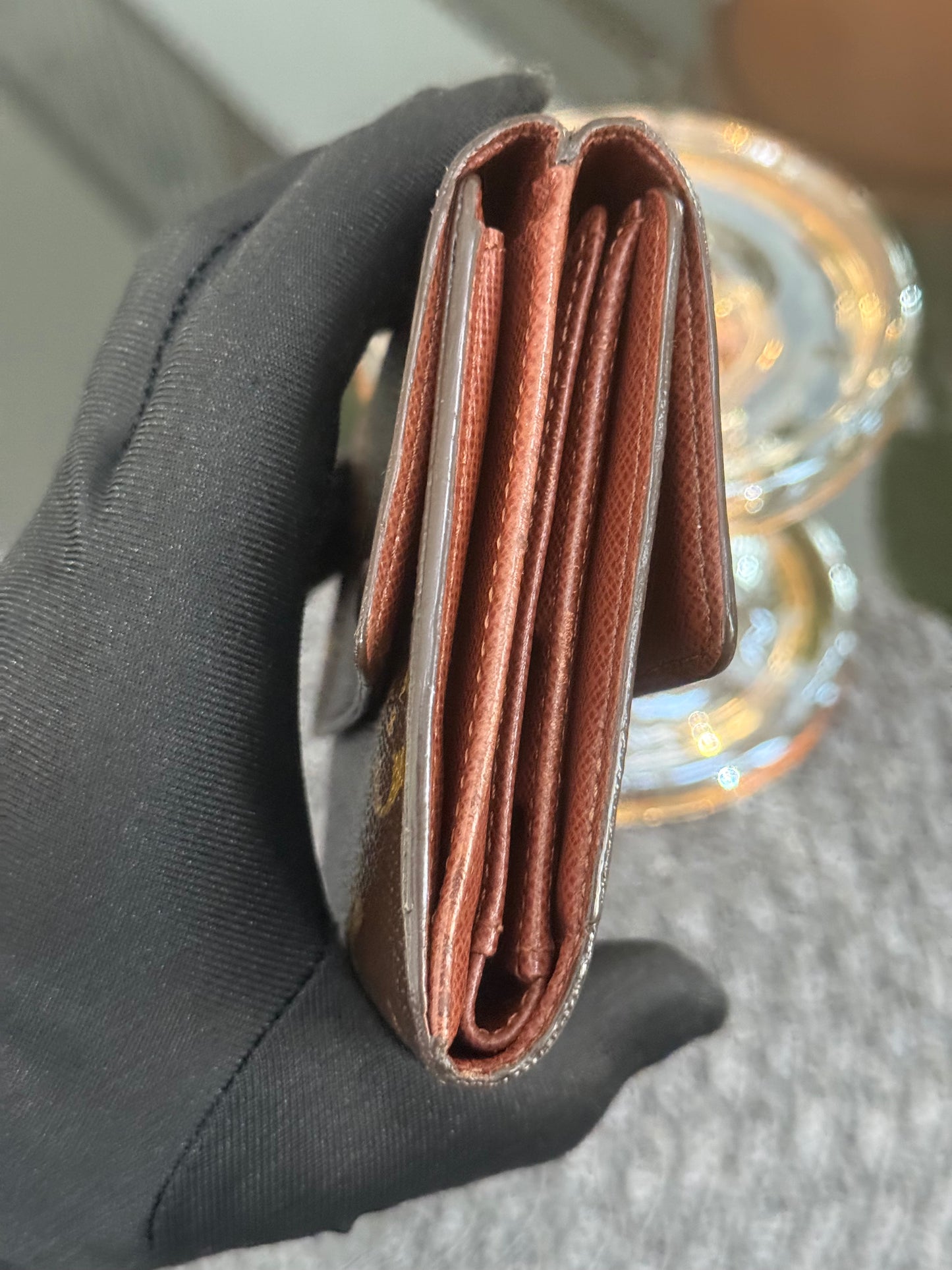 Monogram Elise Trifold Compact Wallet 🗓️ Year: 2000