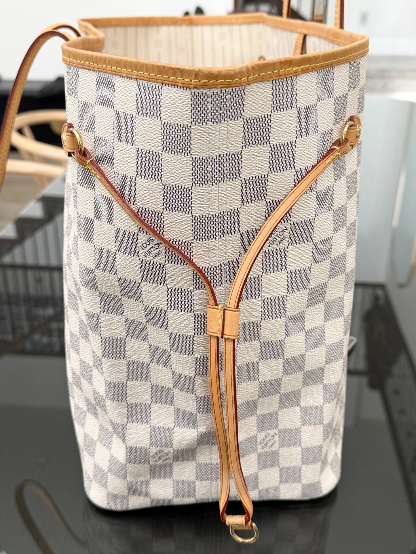 Neverfull GM Azur with Dustbag and Insert Organizer -🗓️ Year: 2012