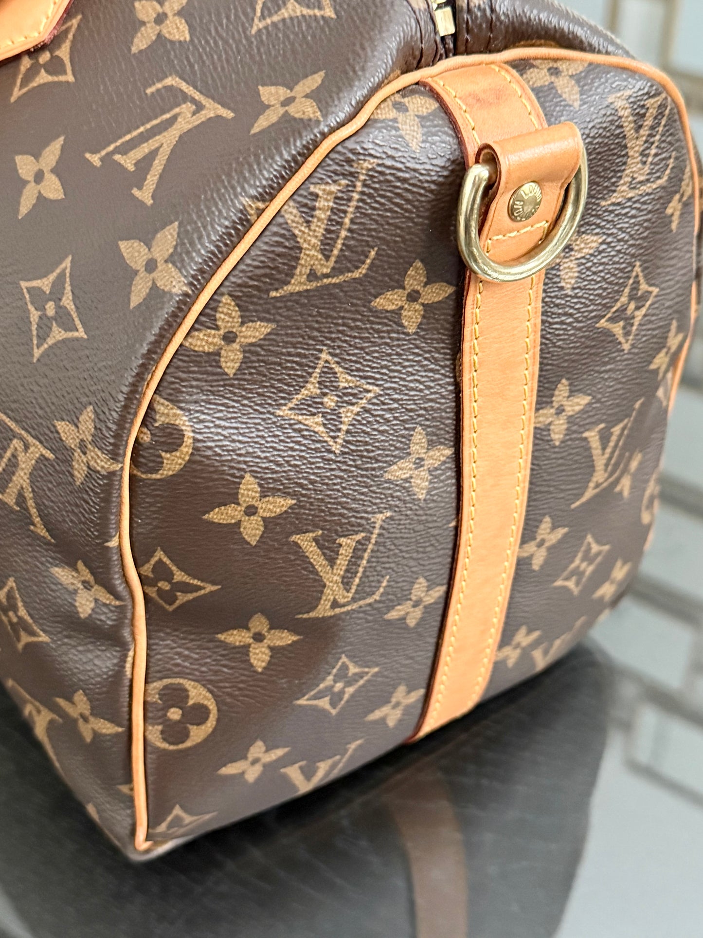 Speedy 30 Bandoulier in Monogram with 🔐 lock, Key and Dustbag -🗓️ Year: 2017