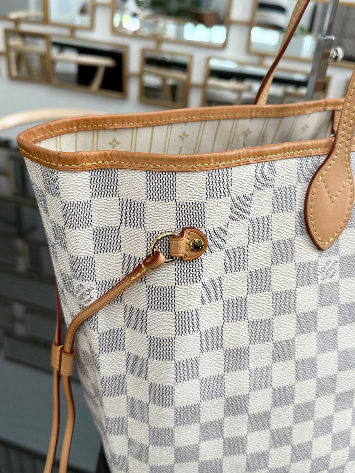 Neverfull GM Azur with Dustbag -🗓️ Year: 2011