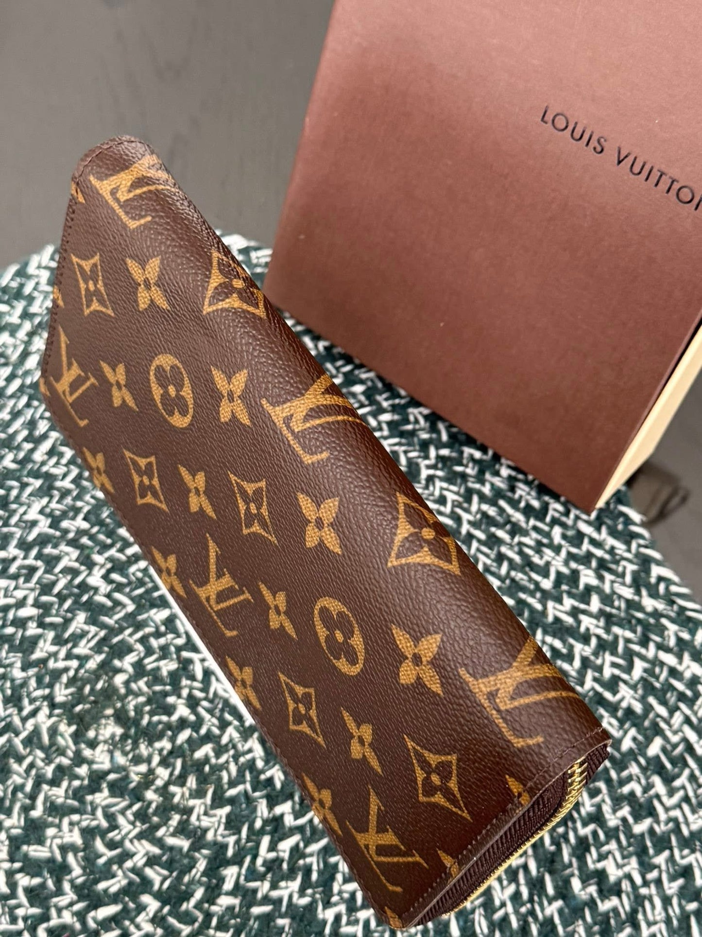 Zippy Long Wallet in Monogram with box 🗓️ Year: 2009