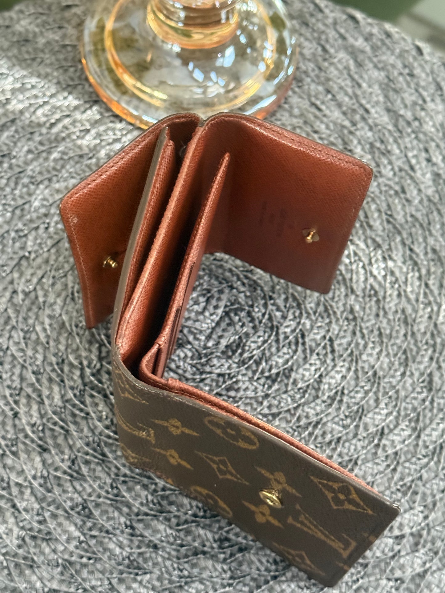 Monogram Elise Trifold Compact Wallet 🗓️ Year: 2000