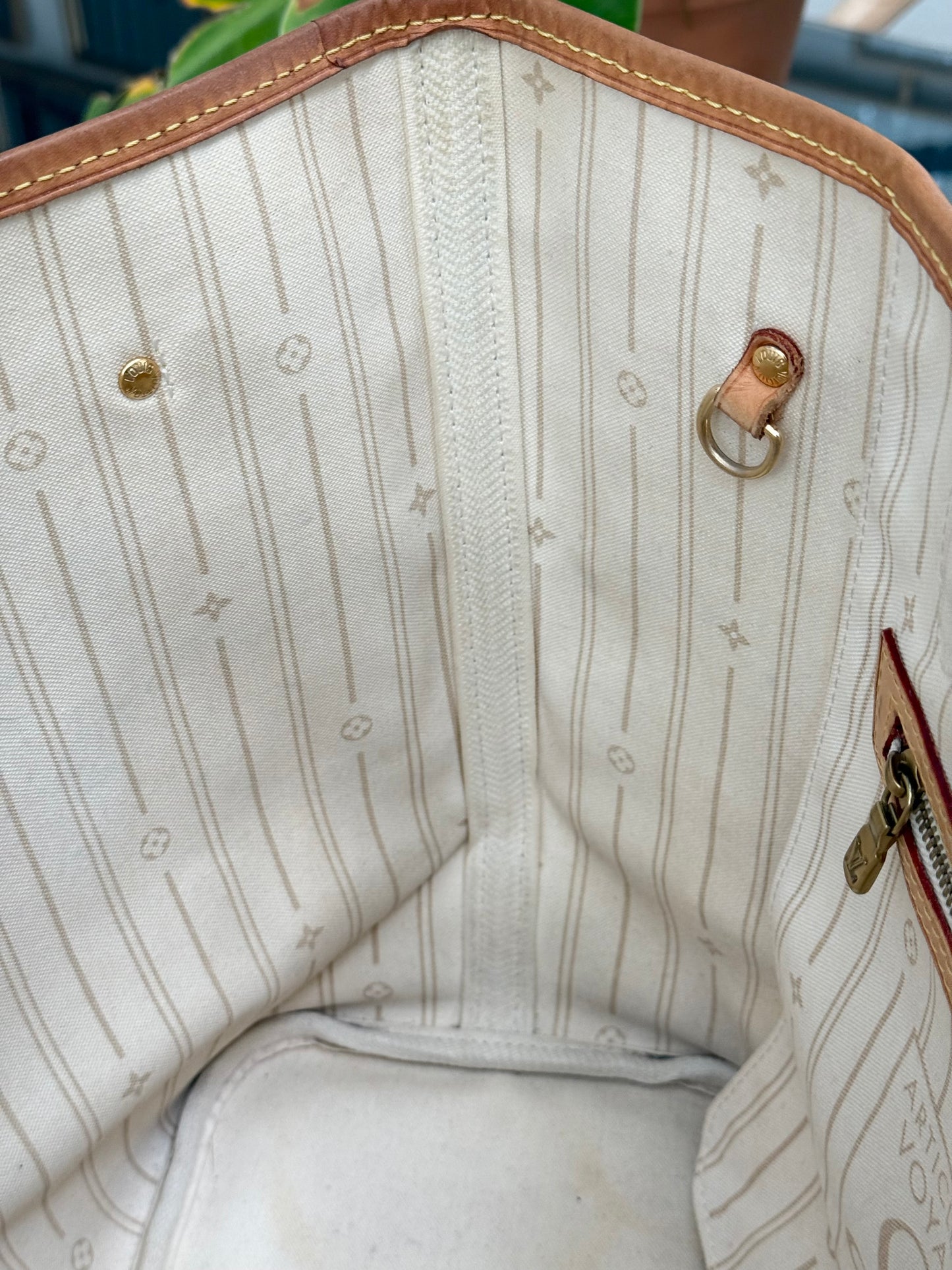 Neverfull MM Azur iwith Dustbag and Insert Organizer- 🗓️ Year: 2011
