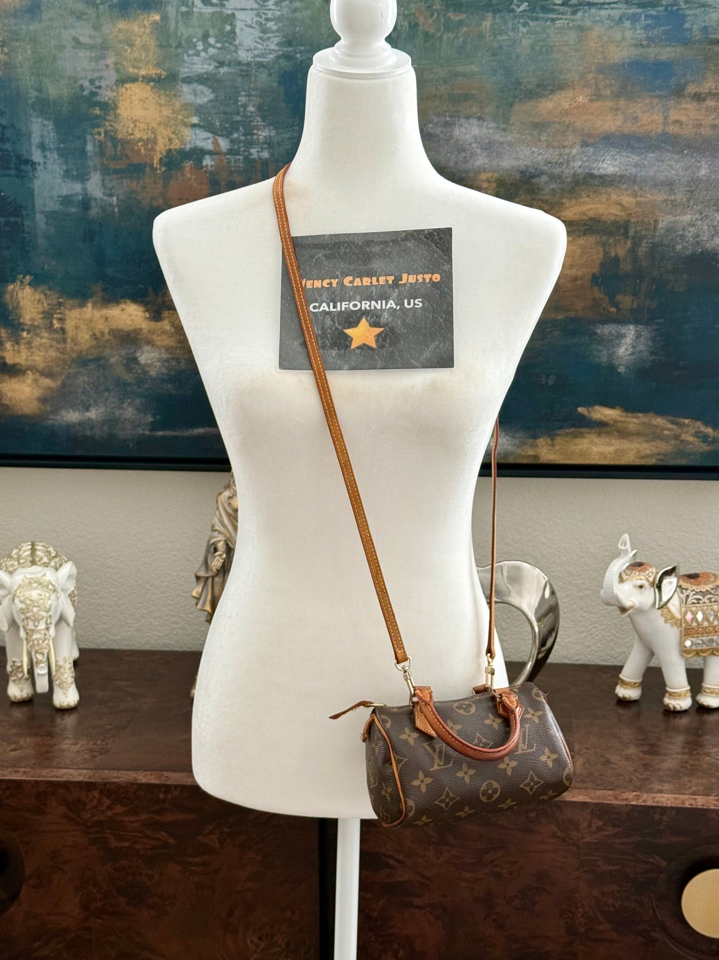 Mini Speedy with Non Branded Strap 🗓️ Year 2008