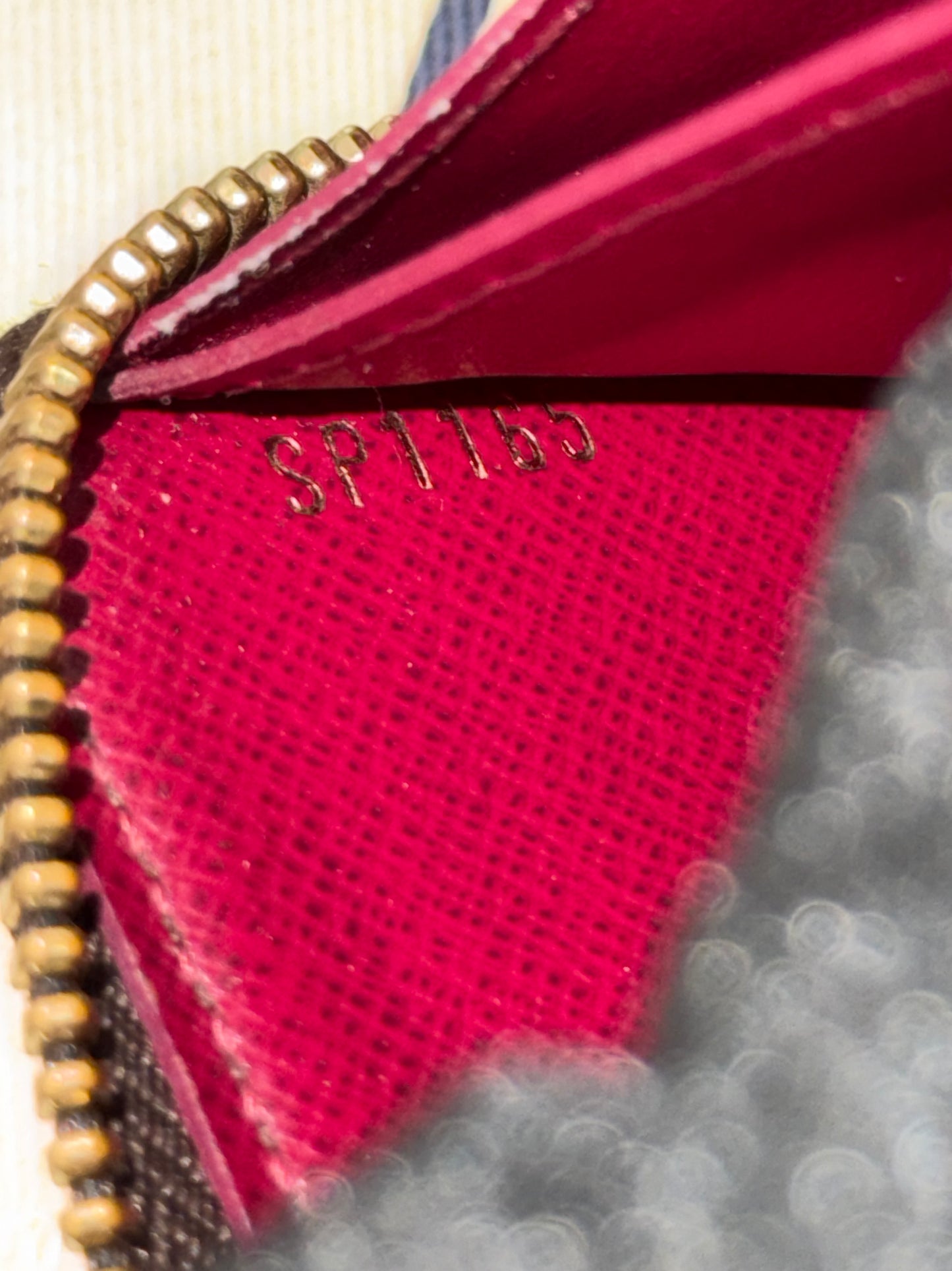 Monogram Clemence in Peony Wallet with Dustbag 🗓️ Year 2015