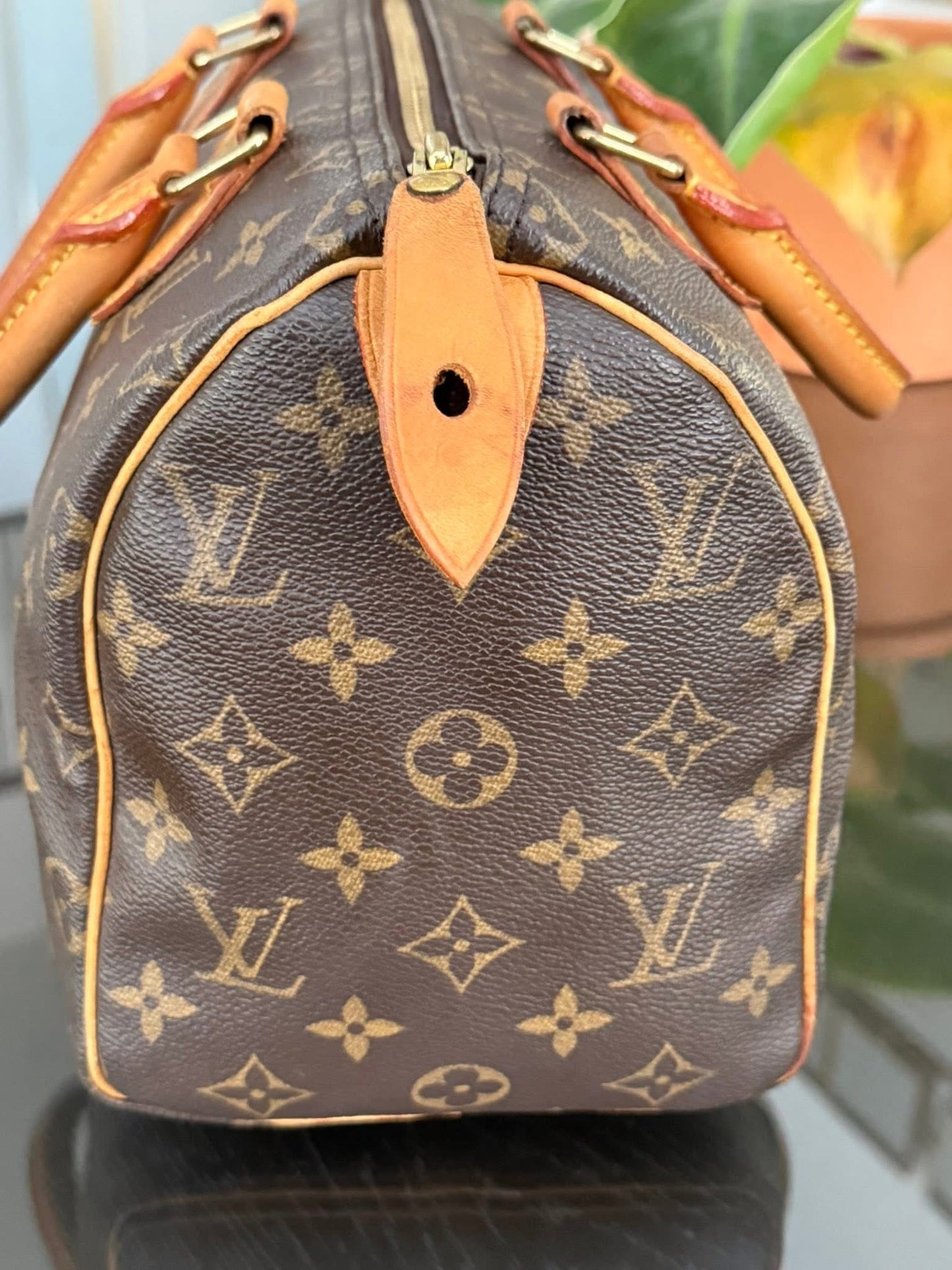 Speedy 25 in Monogram with Lock 🔐 and Key 🗓️ Year: 2005