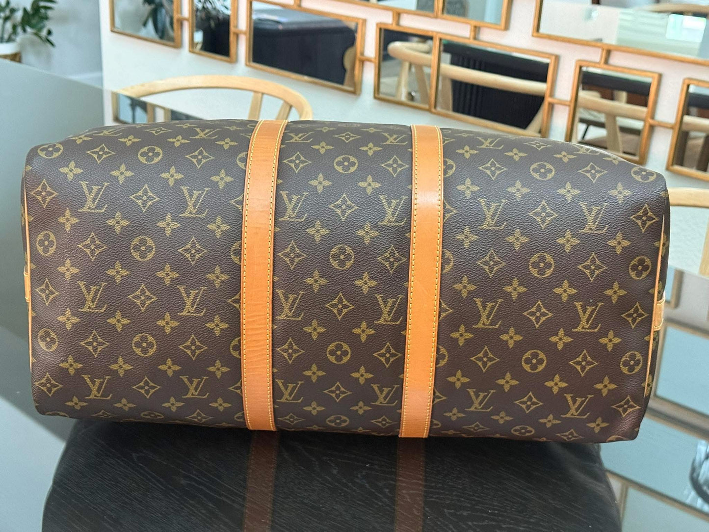 Keepall 50 Bandoulier with Original Strap, 🔐 Lock, Key , Poignet and Luggage Tag 📅 Year: 1993