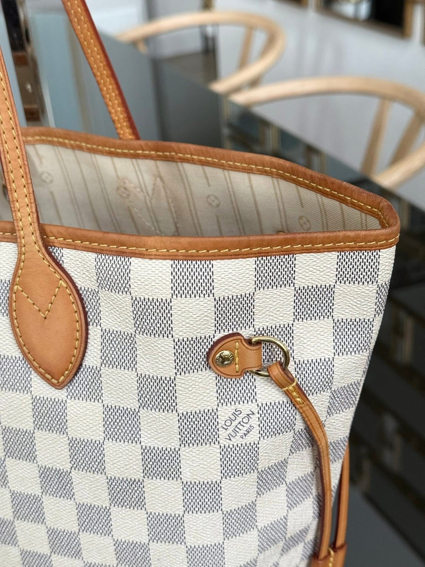 Neverfull MM Azur with Insert Organizer 📅 Year: 2011