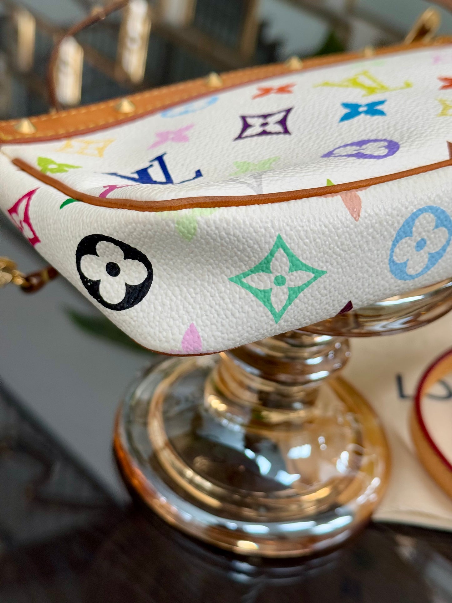 Multicolor Pochette Accessories with Dustbag and Strap 📅 Year: 2003