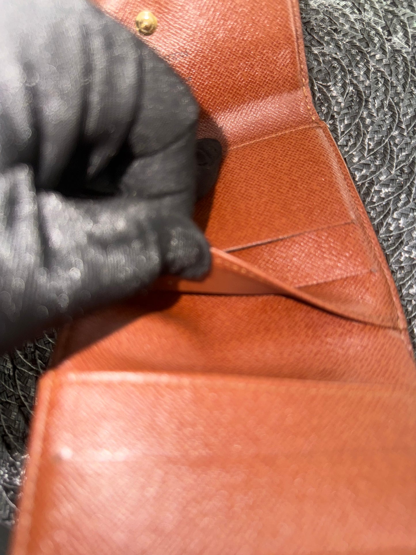 Monogram Elise Trifold Compact Wallet 🗓️ Year: 2000