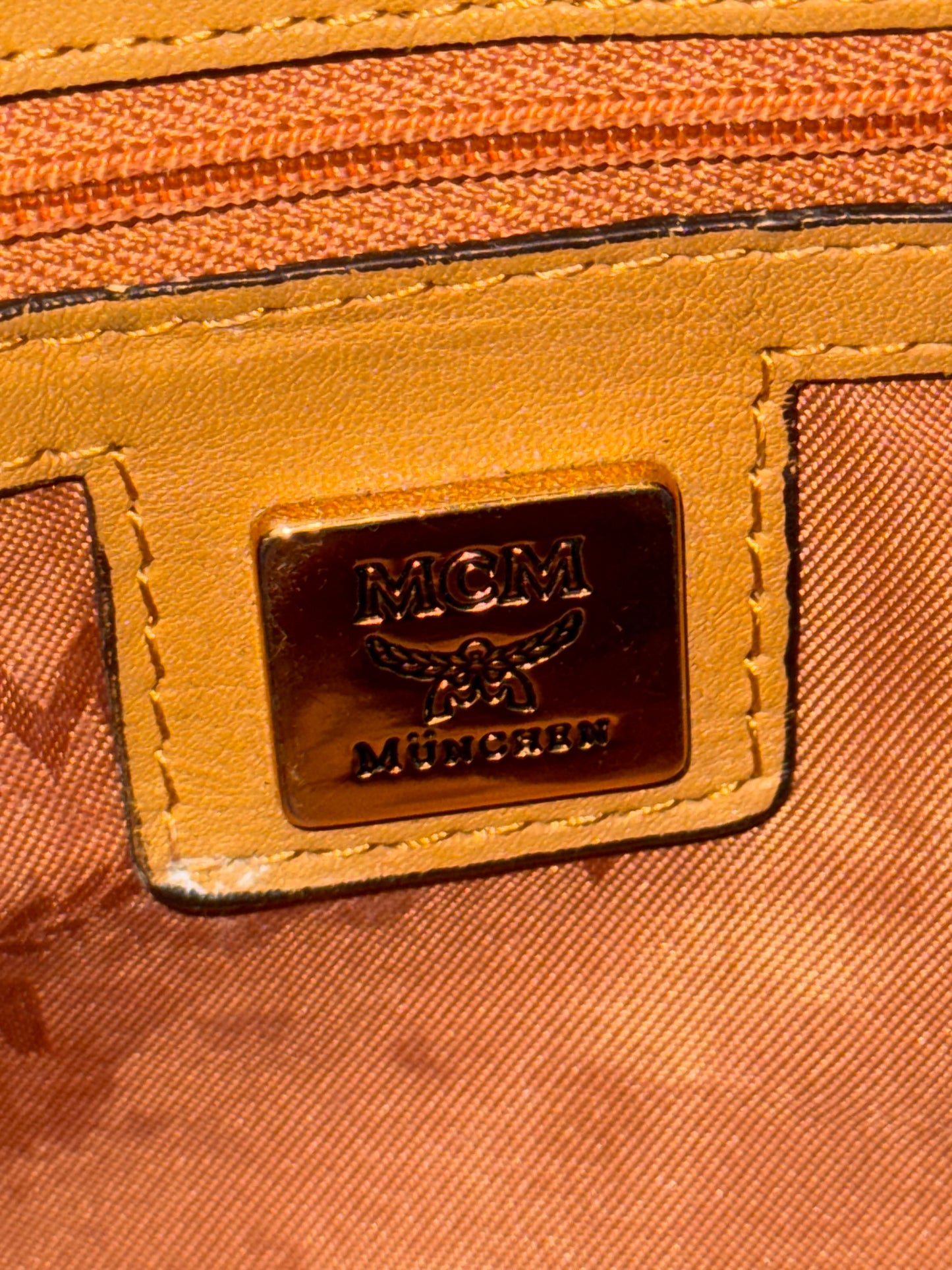 MCM Bucket Bag (No Strap)