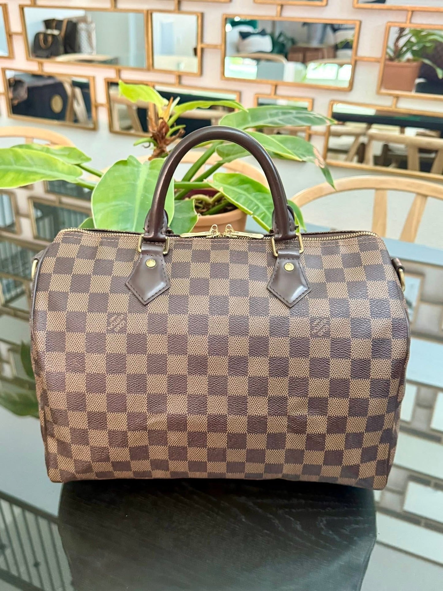 Speedy 30 Bandoulier in DE with 🔐 lock, Key, Original Strap and Dustbag -🗓️ Year: 2018