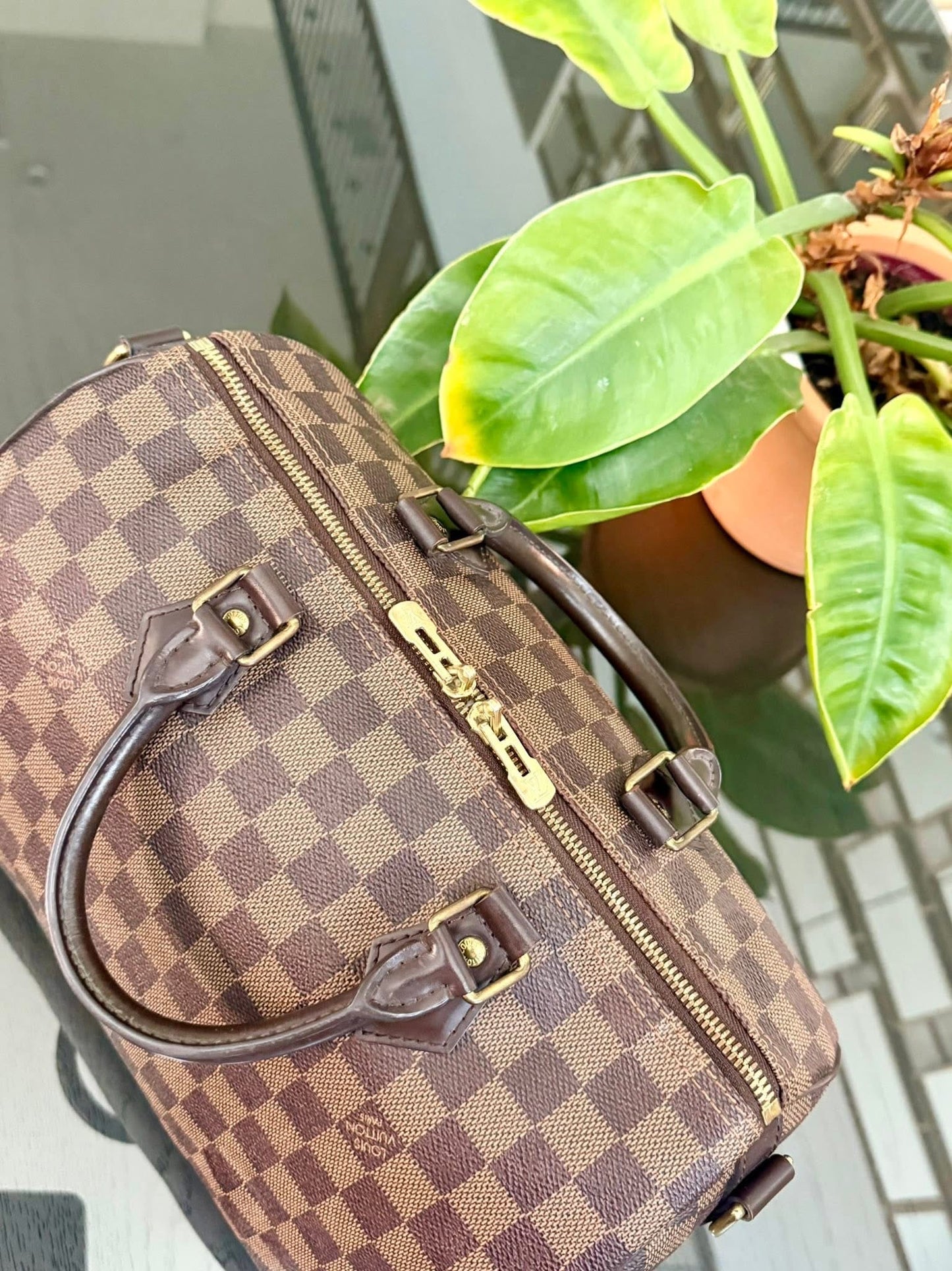Speedy 30 Bandoulier in DE with 🔐 lock, Key, Original Strap and Dustbag -🗓️ Year: 2018