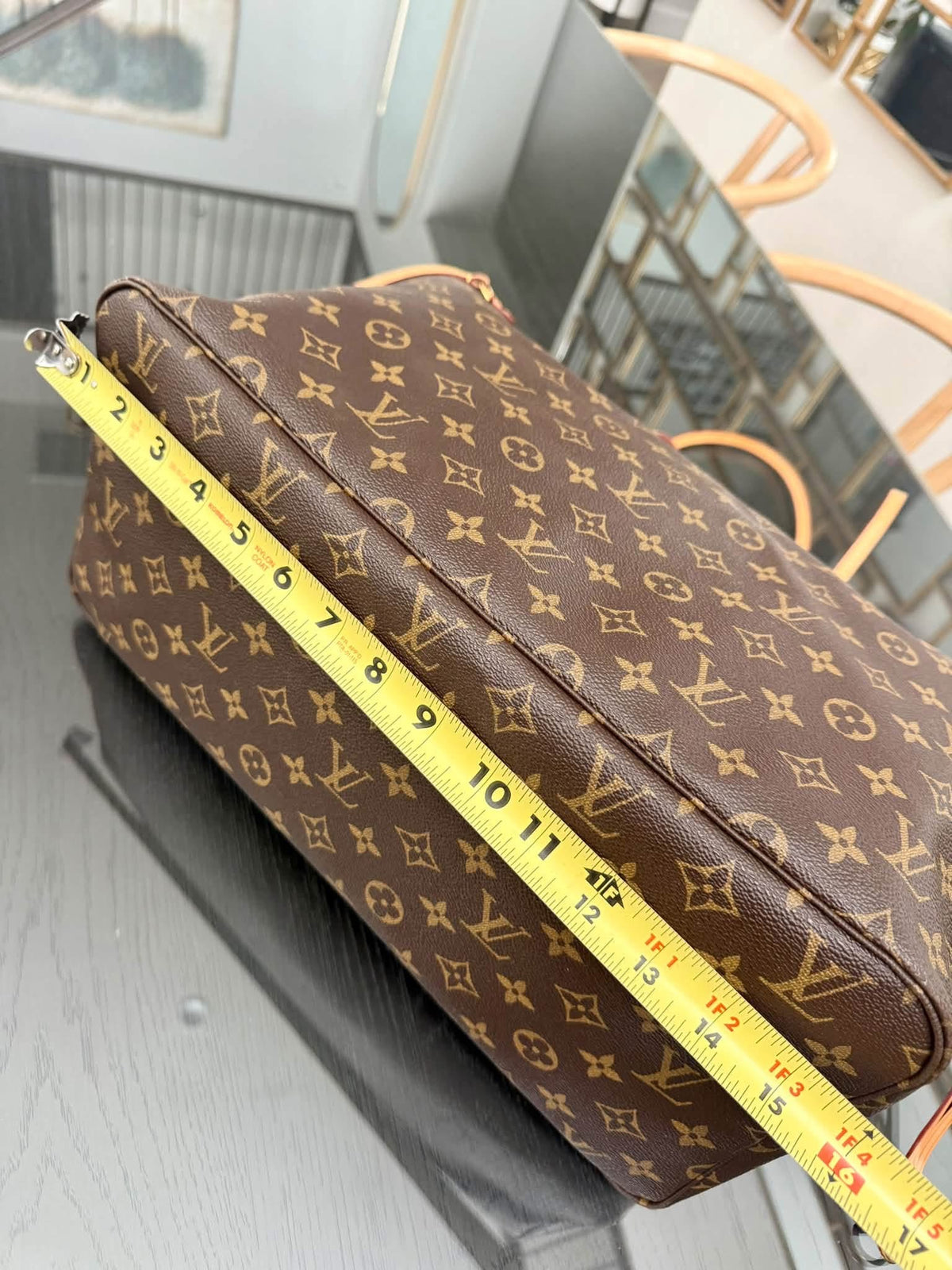 Neverfull GM Monogram in Peony with Dustbag,-🗓️ Year: 2018