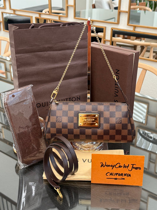 Eva Clutch in DE with Dustbag, Insert Organizer, Box and Paper bag 🗓️ Year: 2013
