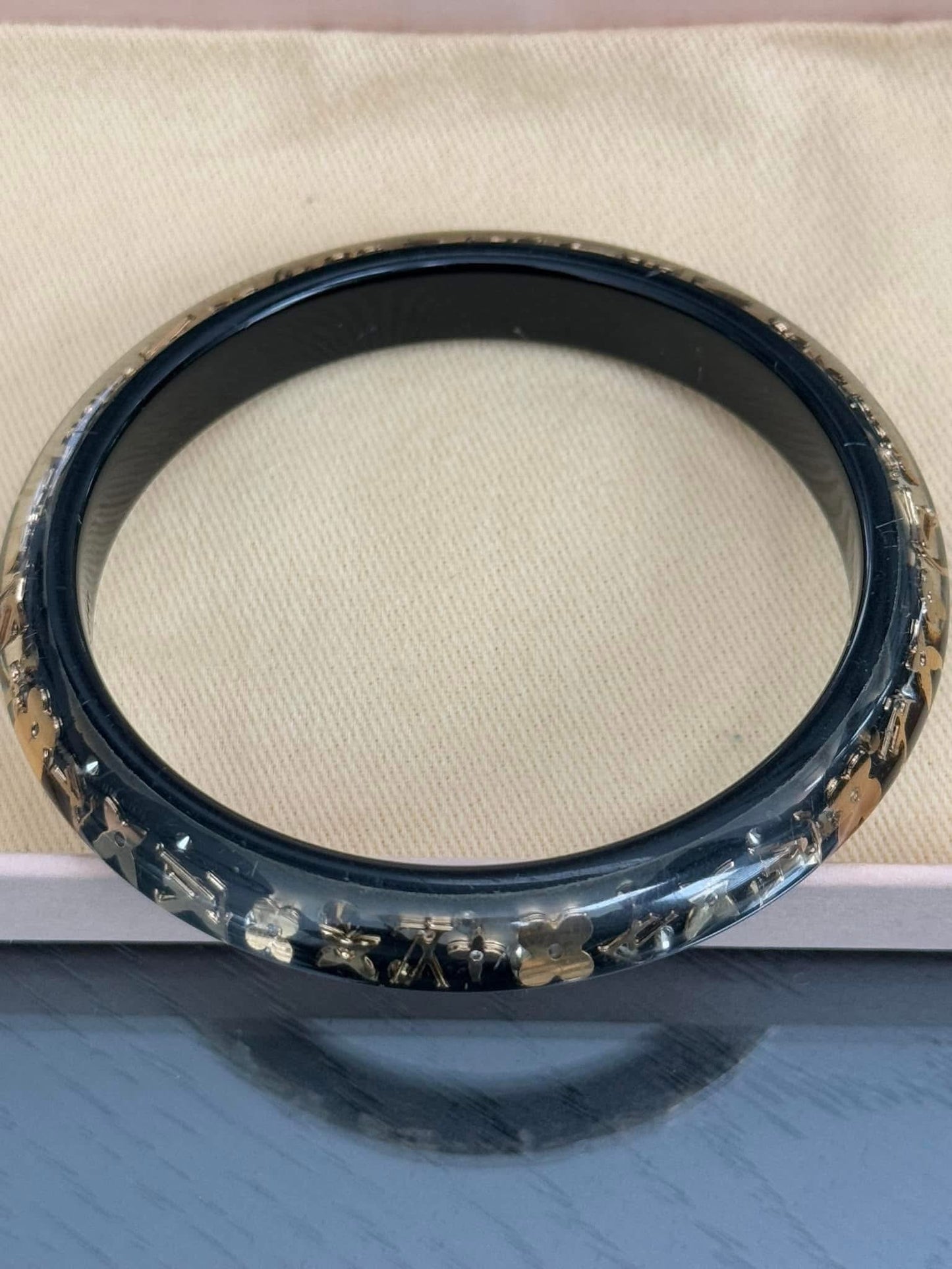 Inclusion Bangle Bracelet with Dustbag and Box -Year 2011