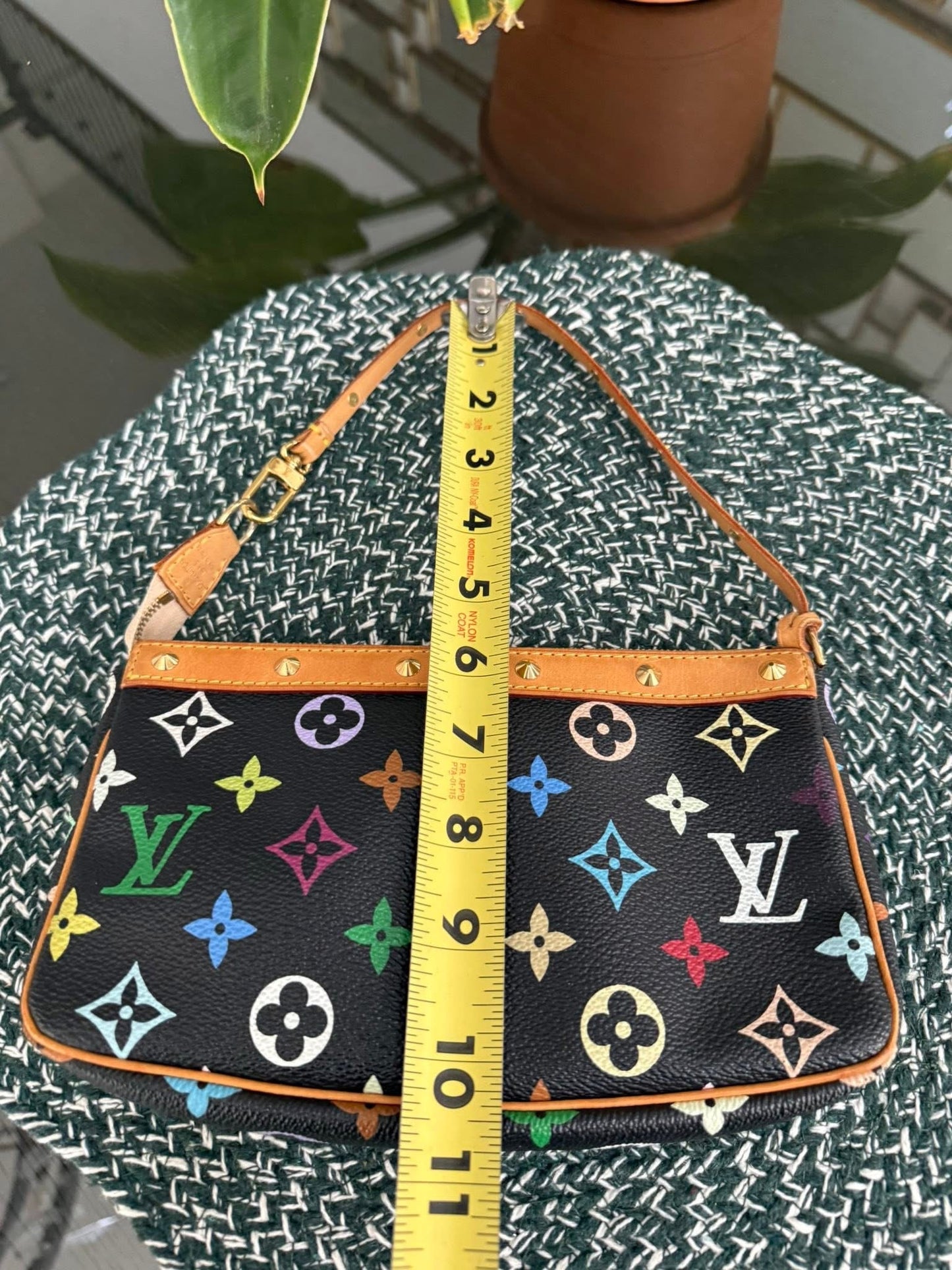 Multicolor Pochette Accessories with Dustbag and Strap 📅 Year: 2003
