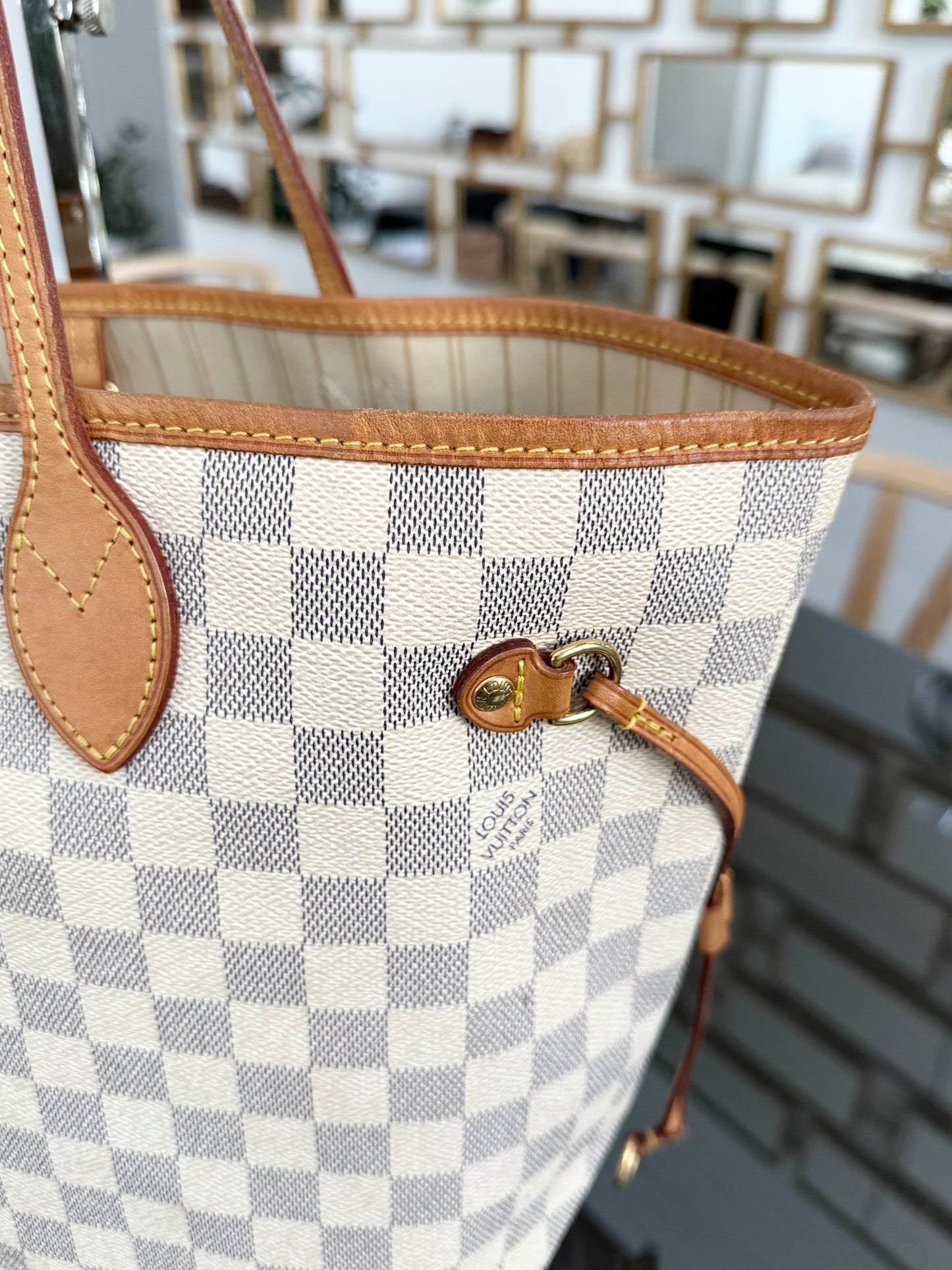 Neverfull MM Azur iwith Dustbag and Insert Organizer-🗓️ Year: 2011