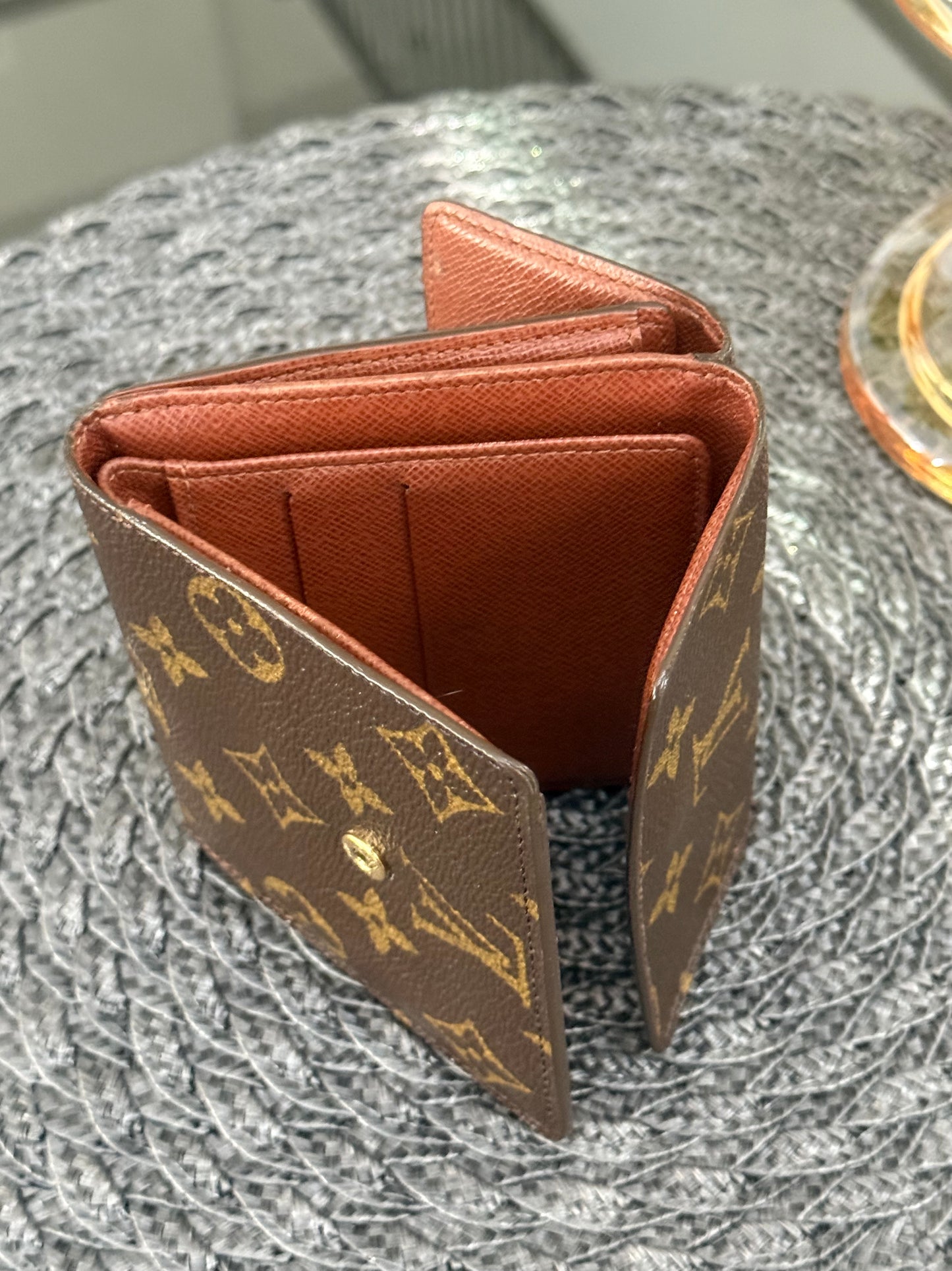 Monogram Elise Trifold Compact Wallet 🗓️ Year: 2000