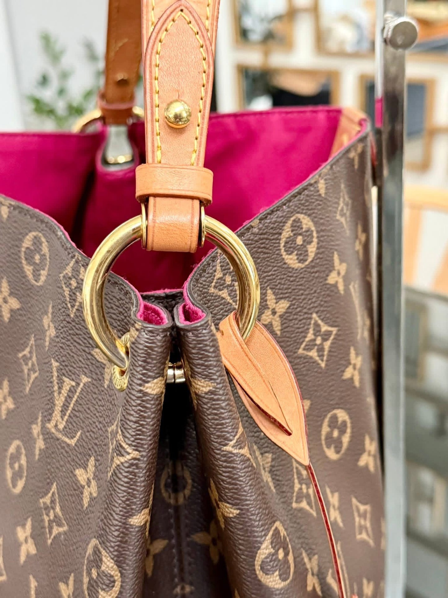 Graceful MM Monogram in Peony with Dustbag and Insert Organizer 📅 Year: 2019