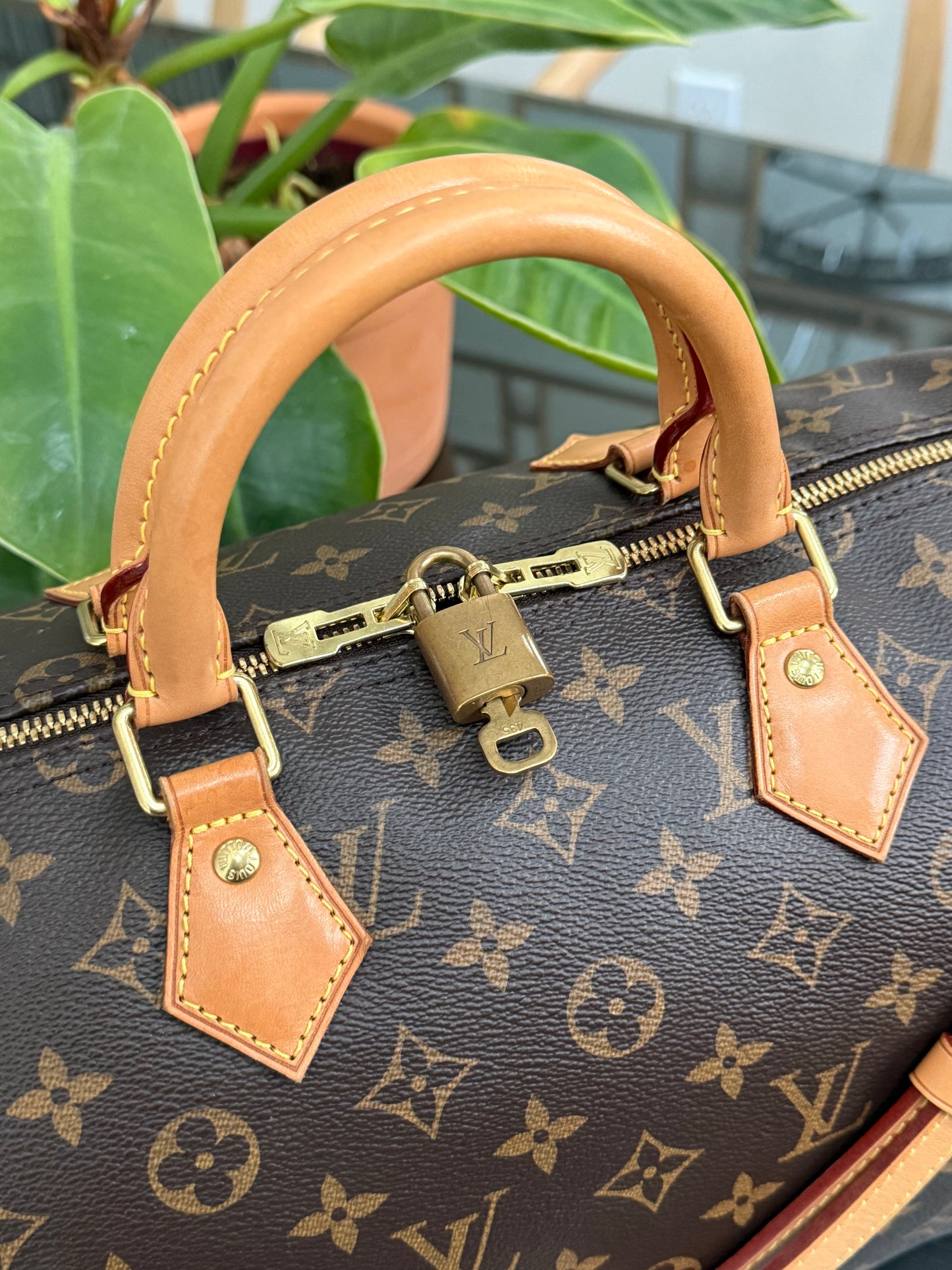 Speedy 35 Bandoulier with lock 🔐 key, Dustbag and Insert Organizer -🗓️ Year: 2015