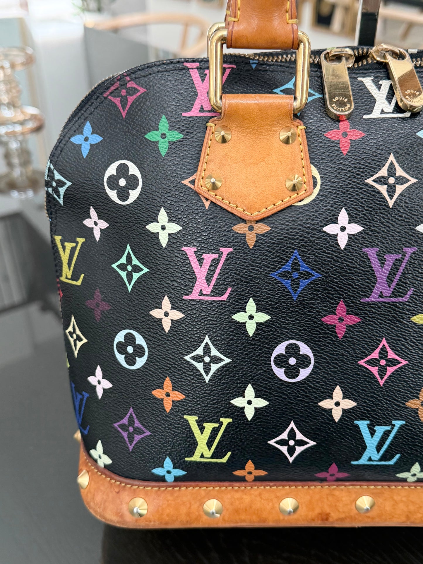 Multicolor Alma PM with Dustbag , Insert organizer and Twilly📅 Year: 2004