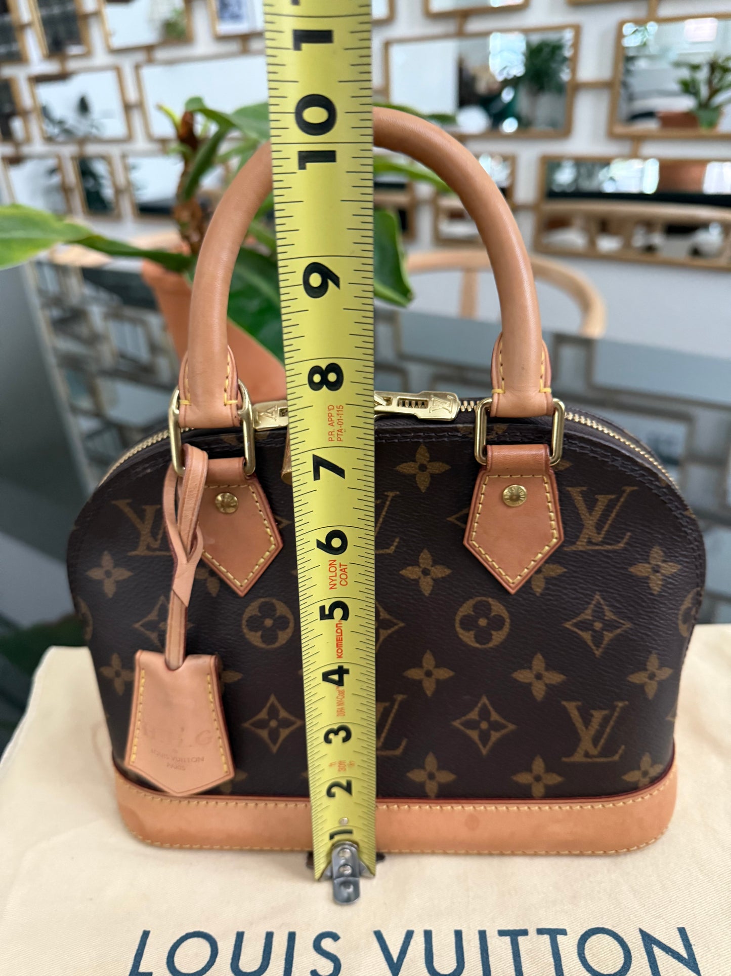 Alma BB with Original Strap , Clochette , Lock 🔐 keys, Box , dustbag and Paper bag - 📅 Year: 2021