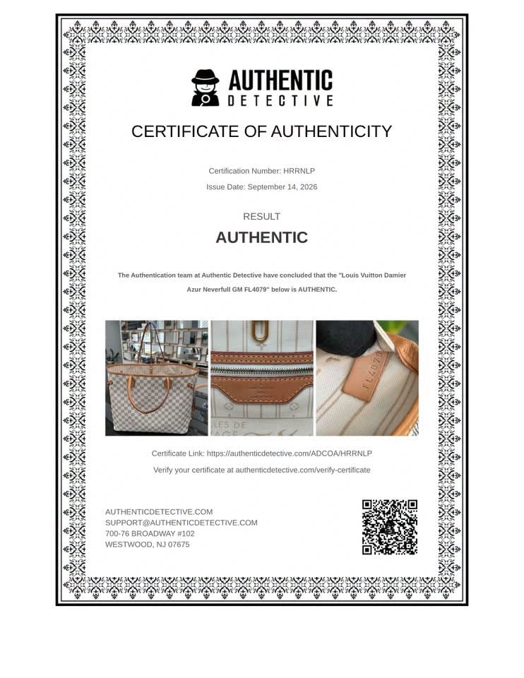 Neverfull GM in Azur with Dustbag, Insert Organizer and Non branded Twilly -🗓️ Year: 2009