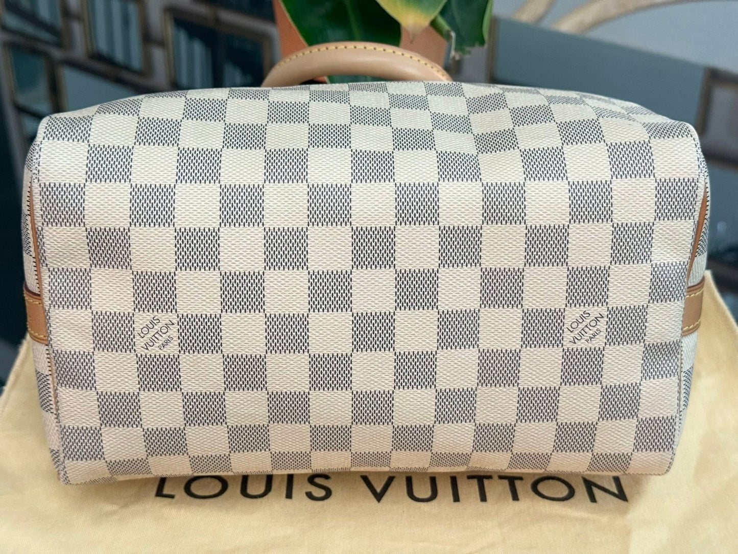 Speedy 25 Bandoulier in Azur with Original Strap, Dustbag and Insert Organizer -🗓️ Year: 2013