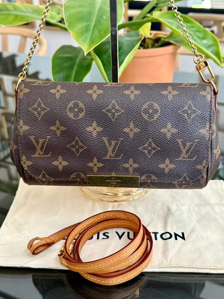 Favorite PM in Monogram with Original Strap, Dustbag, Insert Organizer, Box and Paper bag 🗓️ Year: 2015