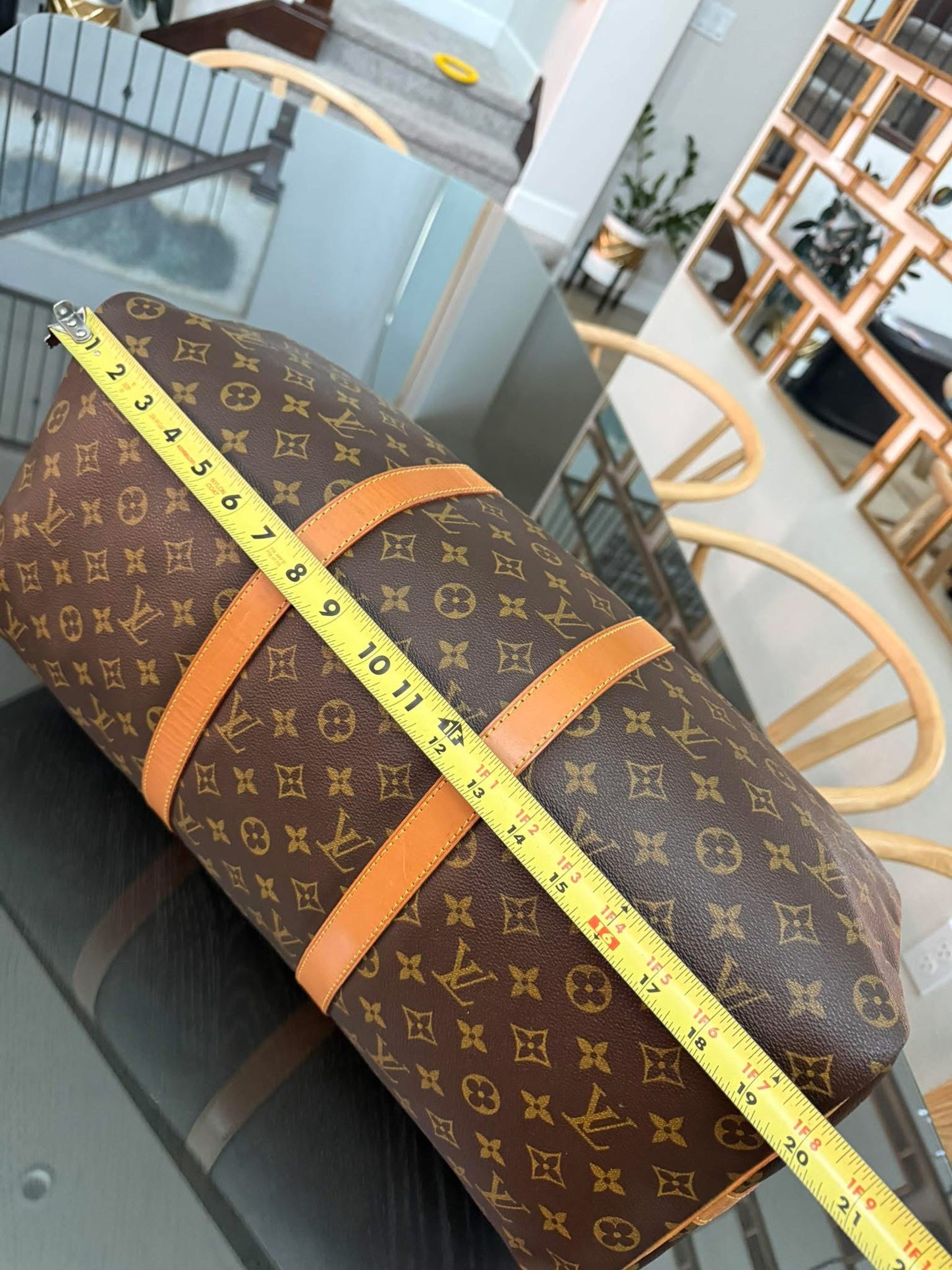 Keepall 50 Bandoulier with Original Strap, 🔐 Lock, Key , Poignet and Luggage Tag 📅 Year: 1993
