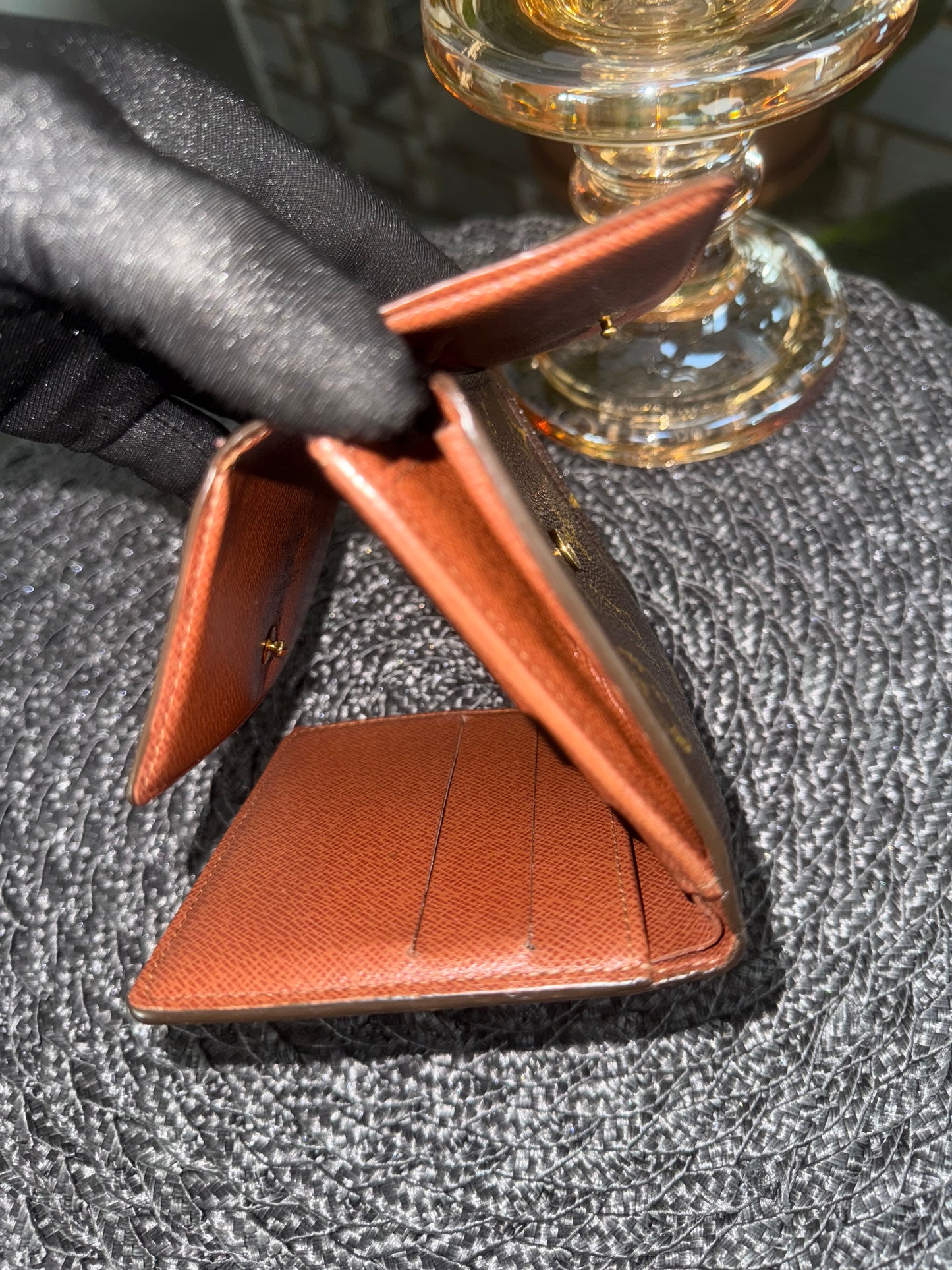 Monogram Elise Trifold Compact Wallet 🗓️ Year: 2000