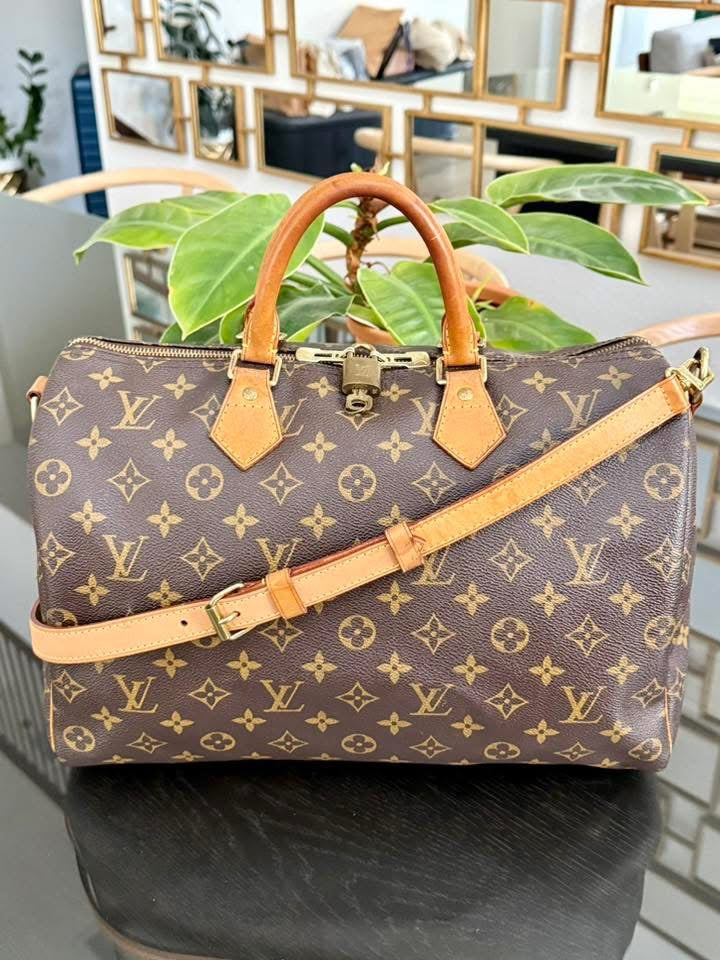 Speedy 35 Bandoulier with lock 🔐 key, Dustbag and Insert Organizer -🗓️ Year: 2011