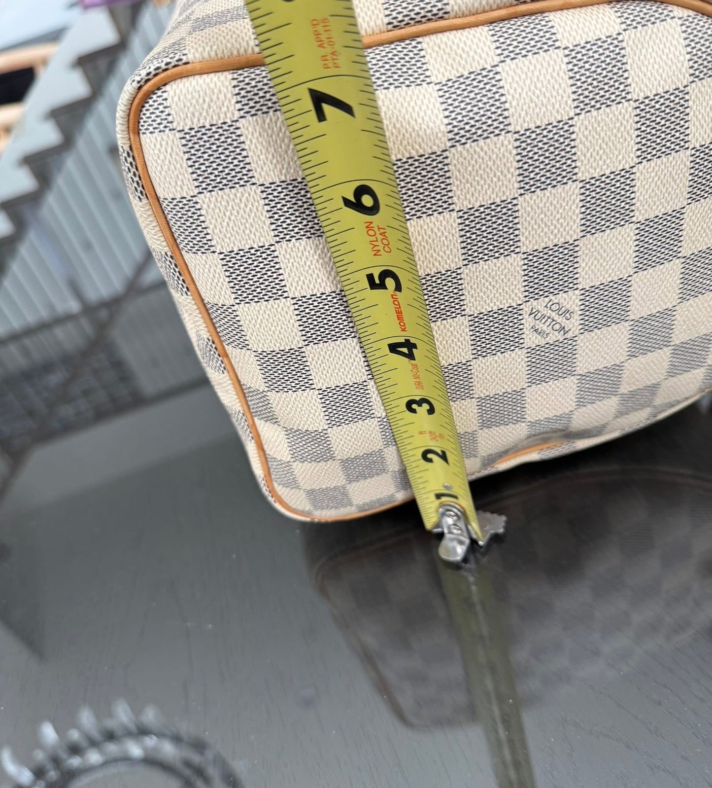 Speedy 30 in Damier Azur with lock 🔐 key, Dustbag and Insert Organizer -🗓️ Year 2012