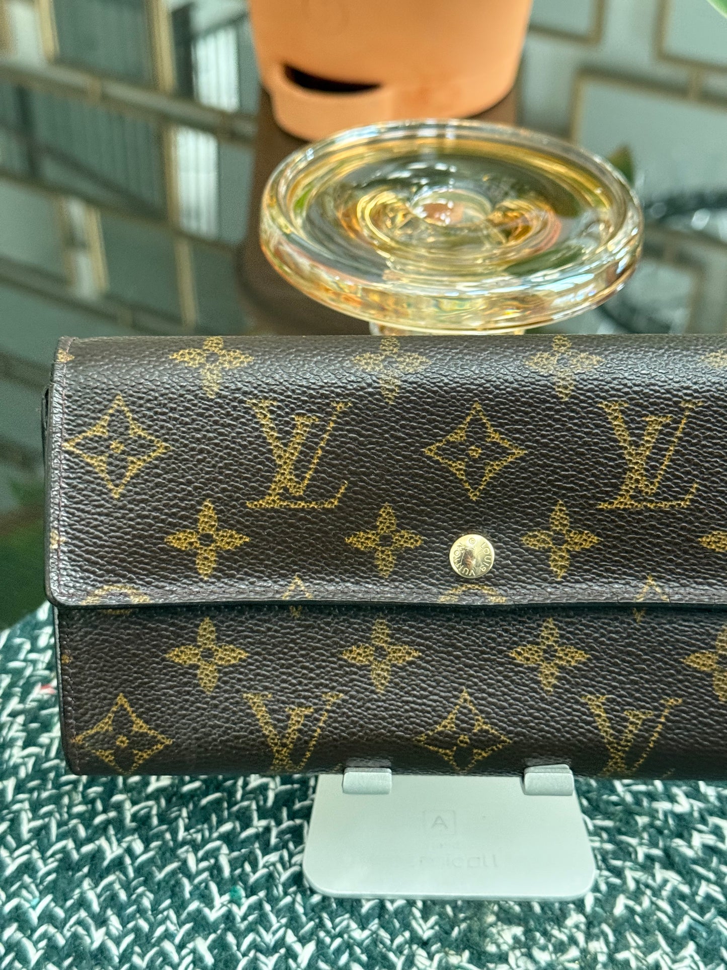 Sarah Wallet in Monogram with 2 Cardholders 🗓️ Year: 2001