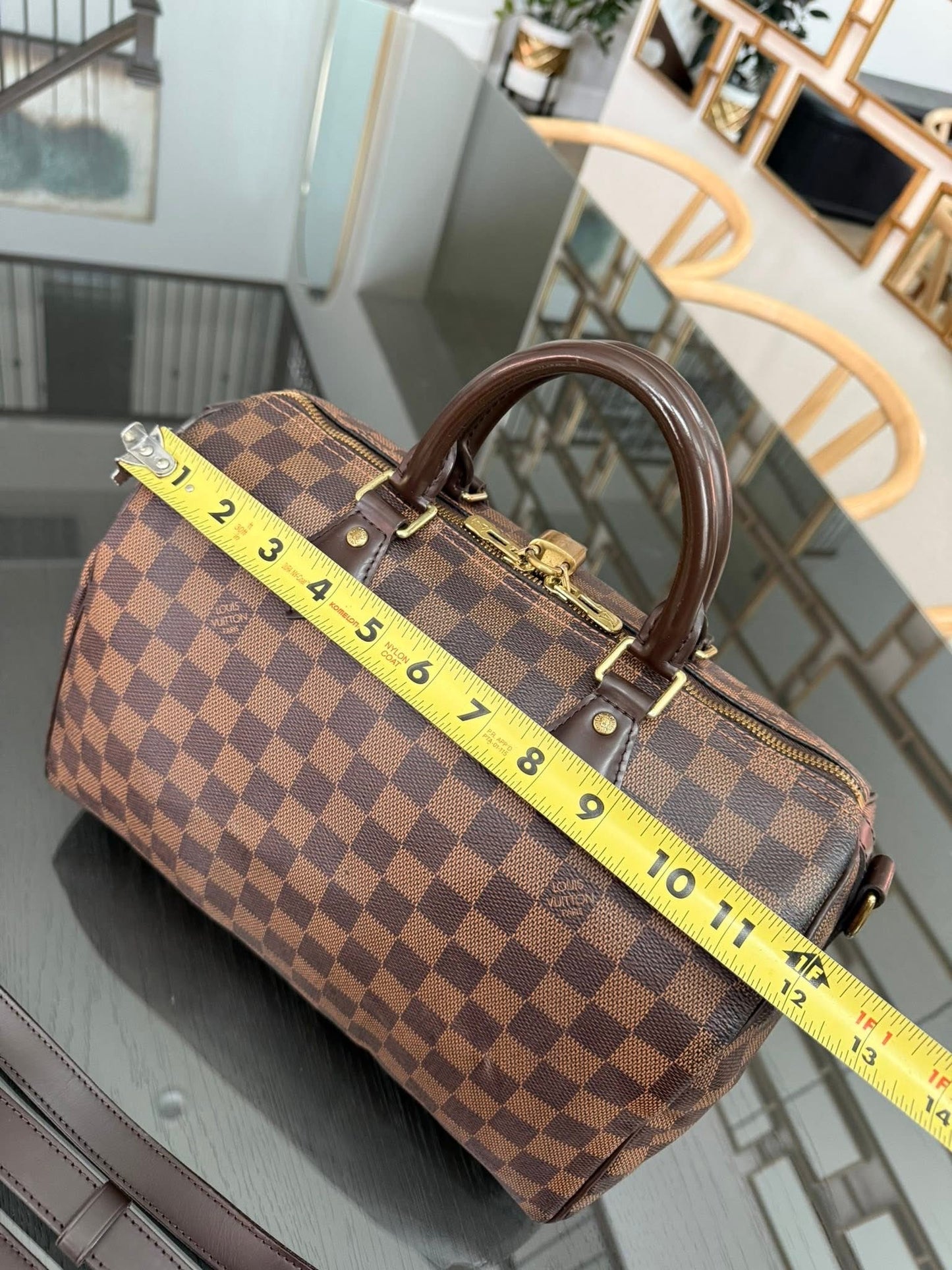 Speedy 30 Bandoulier in DE with 🔐 lock, Key, Original Strap, Insert Organizer and Dustbag -🗓️ Year: 2018
