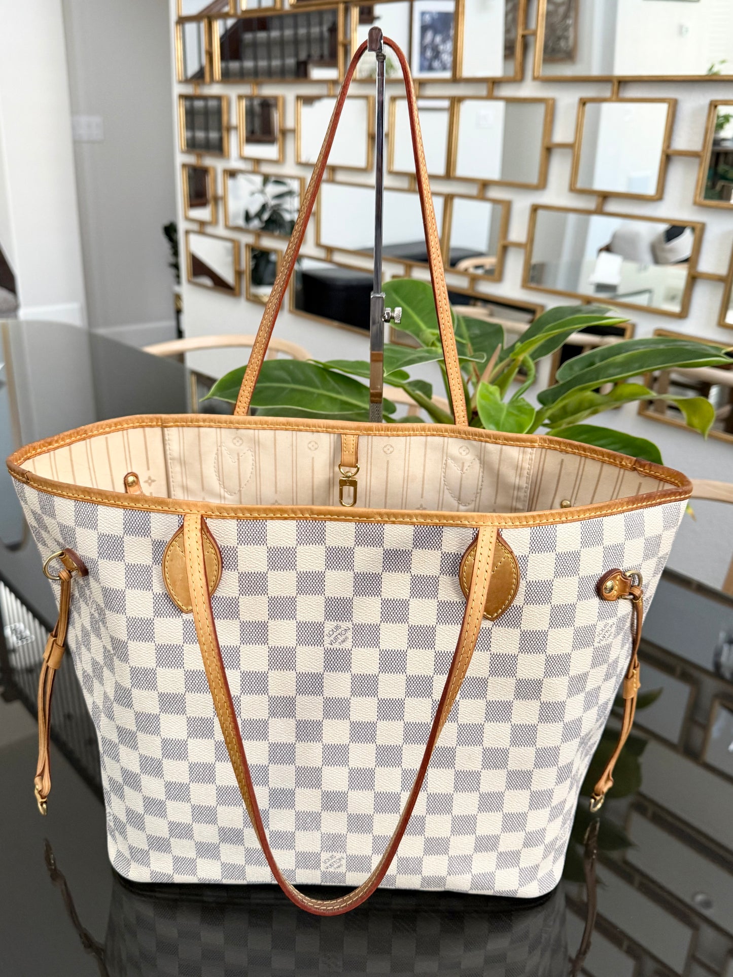 Neverfull MM in Azur with Insert Organizer 🗓️ Year: 2009