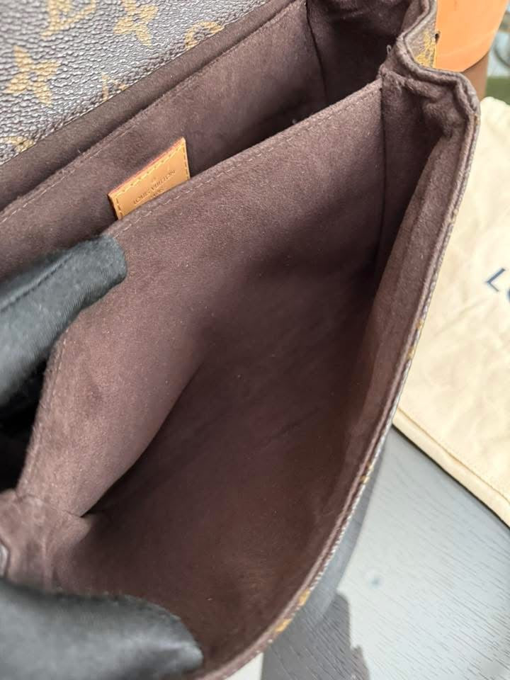 Pochette Metis in Monogram with Box, Dustbag and Paper bag -Year 2015