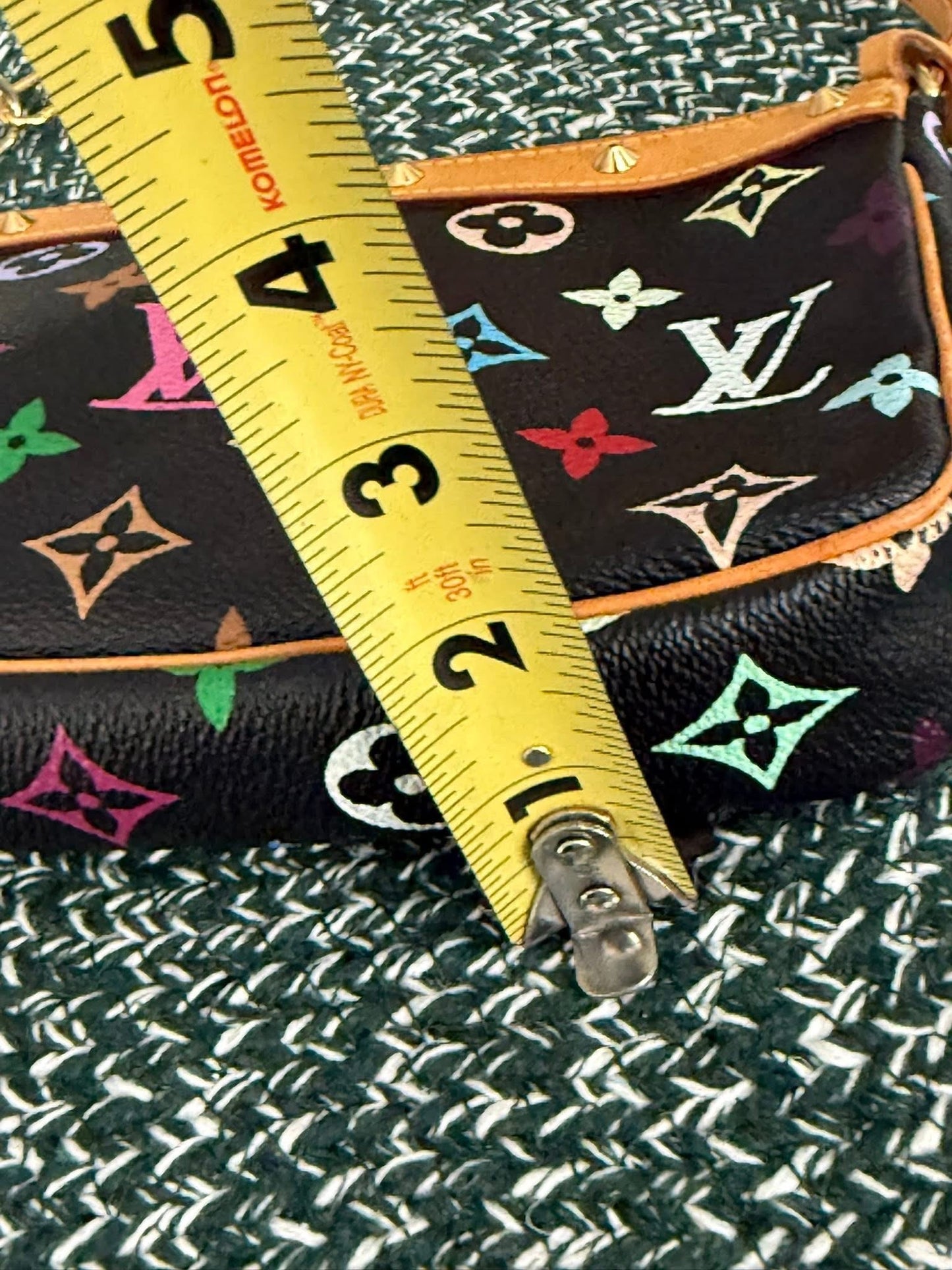 Multicolor Pochette Accessories with Dustbag and Strap 📅 Year: 2003