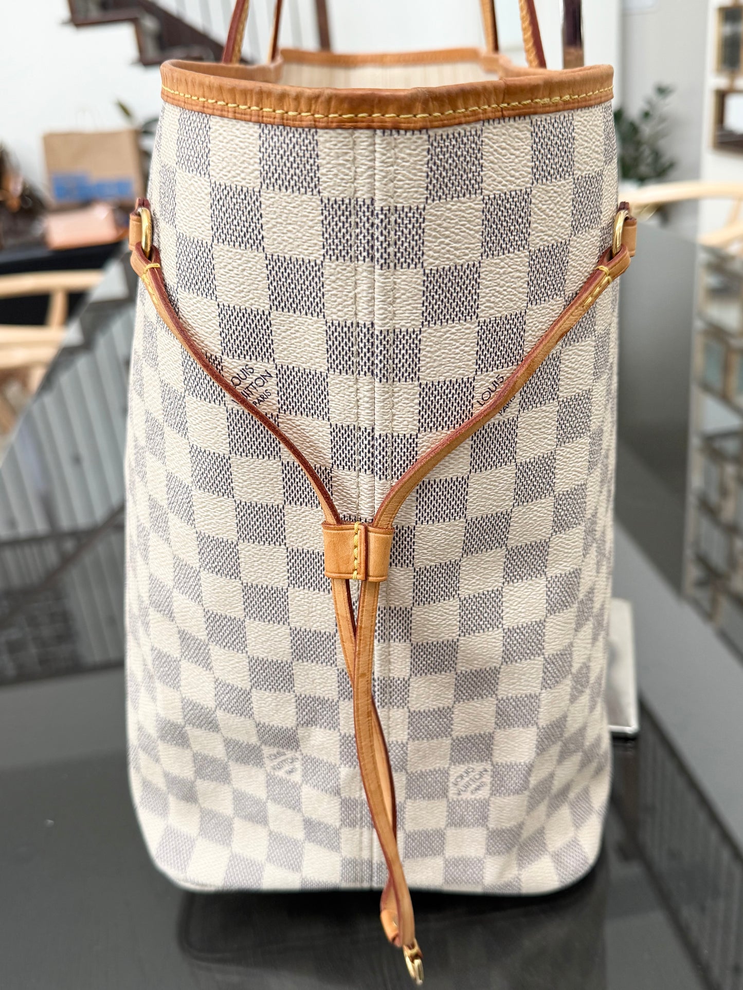 Neverfull GM in Azur with Dustbag Insert Organizer 🗓️ Year: 2011