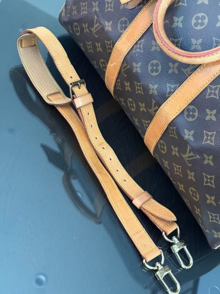 Keepall 45 Bandoulier with Original Strap , Luggage Tag and Poignet 📅 Year: 1989