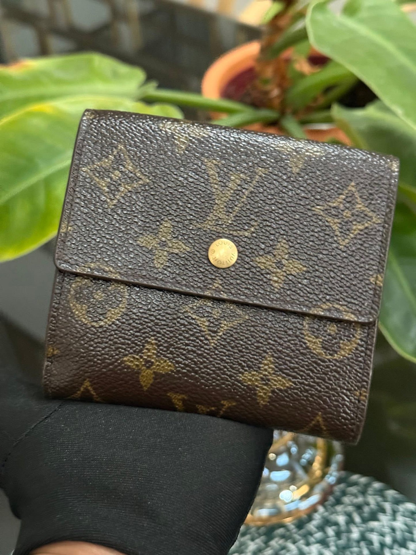 Monogram Elise Trifold Compact Wallet 🗓️ Year: 1995