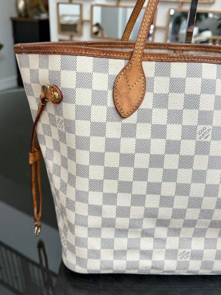 Neverfull MM Azur with Insert Organizer 🌺 📅 Year: 2010