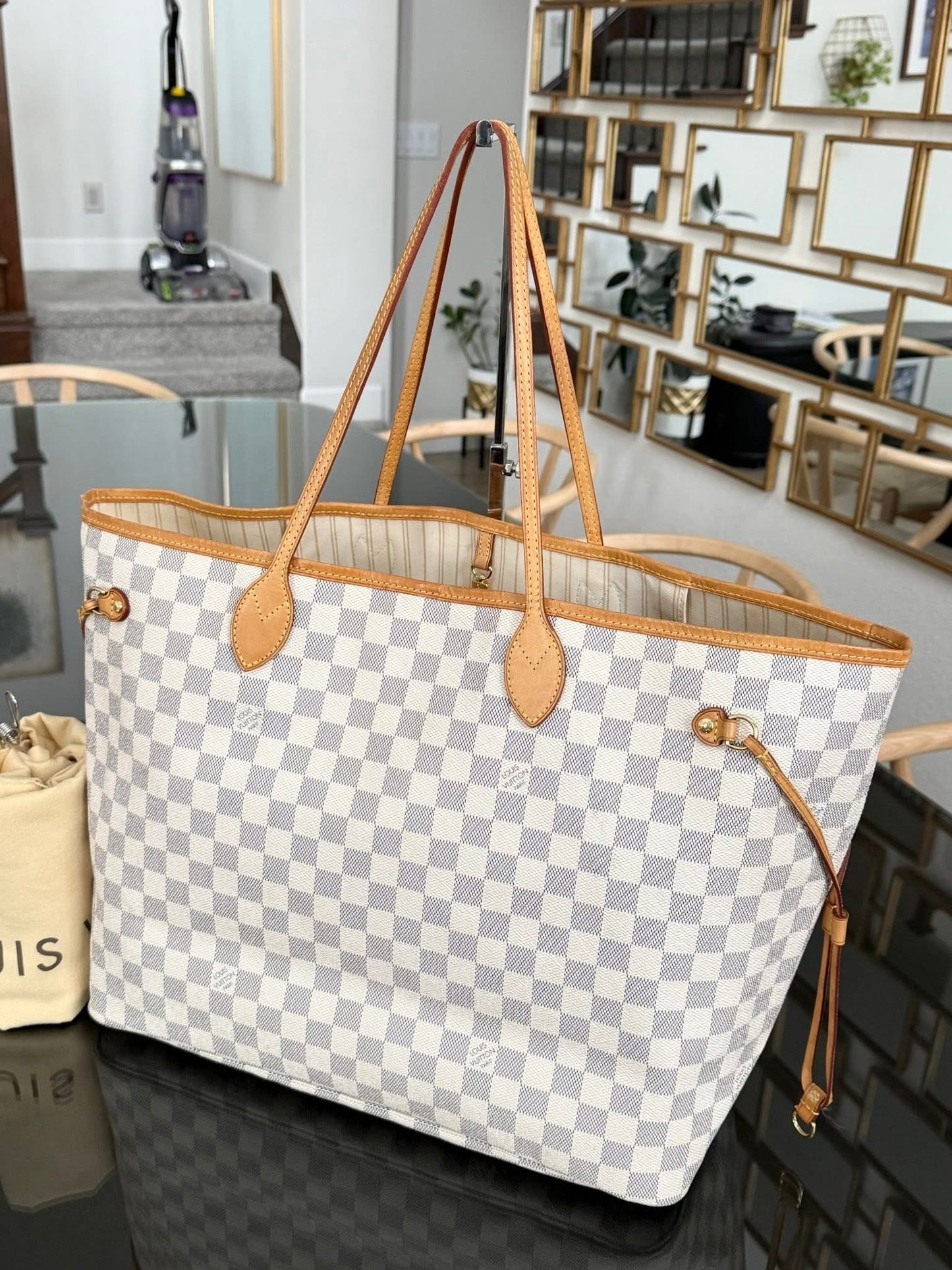 Neverfull GM Azur with Dustbag 🗓️ Year: 2014