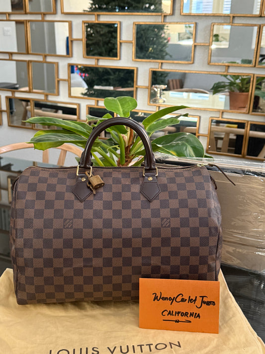 Speedy 35 with 🔐 Lock, Key, Dustbag and Insert Organizer-📅 Year: 2012